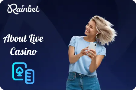 Professional dealers hosting live blackjack and interactive game